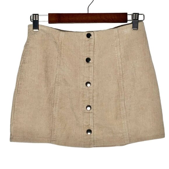 Dresses & Skirts - Forever 21 | Women | Tan Corduroy Mini Skirt | Size Small
